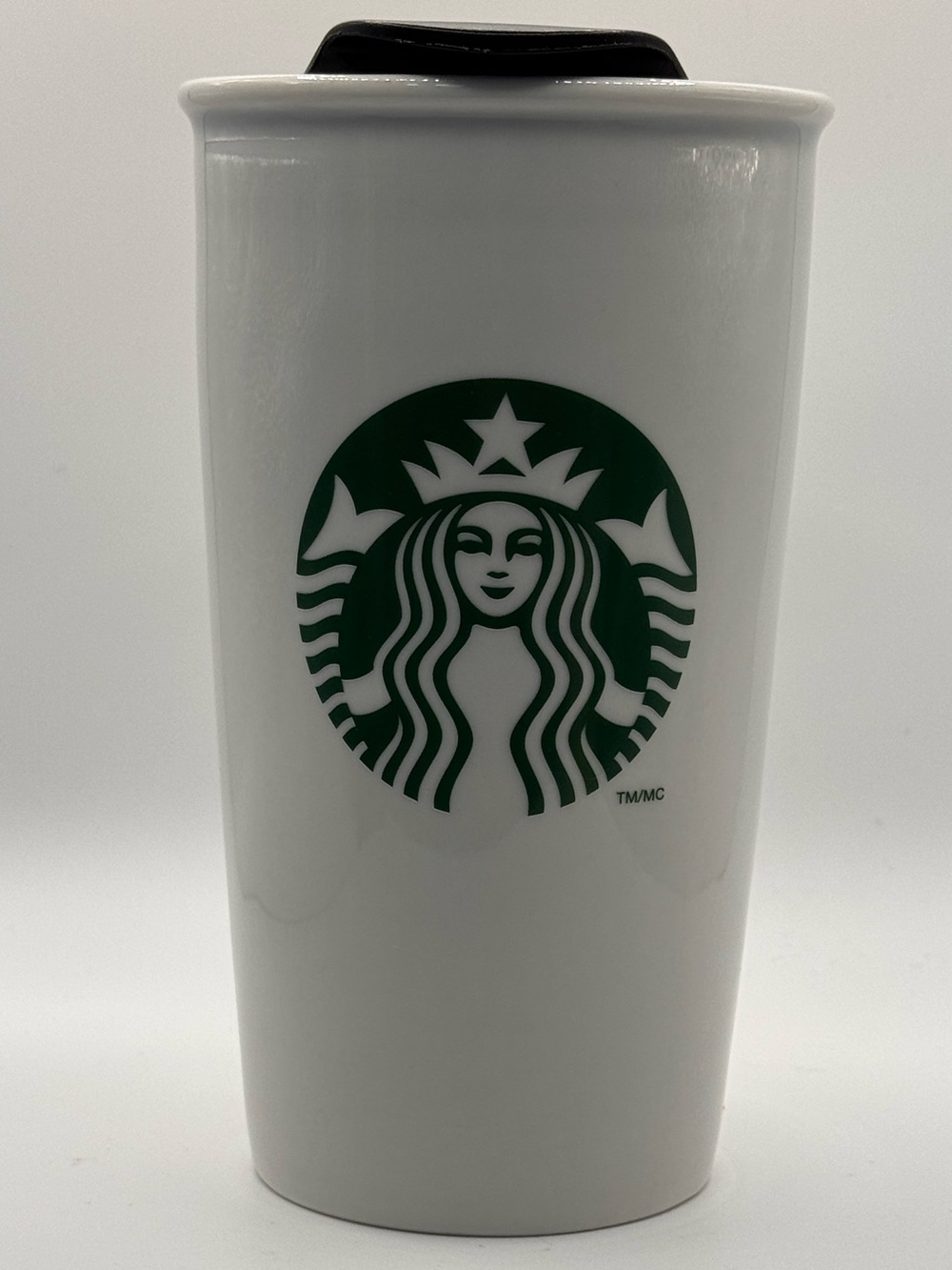 Starbucks 2011 To Go Cup Ceramic Tumbler. 12 fl oz.